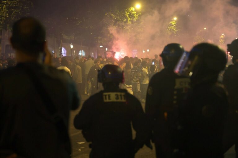 Chaos à Paris après la victoire du PSG : 131 arrestations