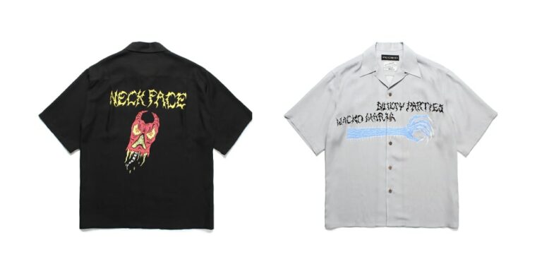 Collab explosive : WACKO MARIA x NECK FACE !
