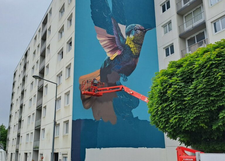 Découvrez la Fresque Éblouissante de Blesea à Cherbourg