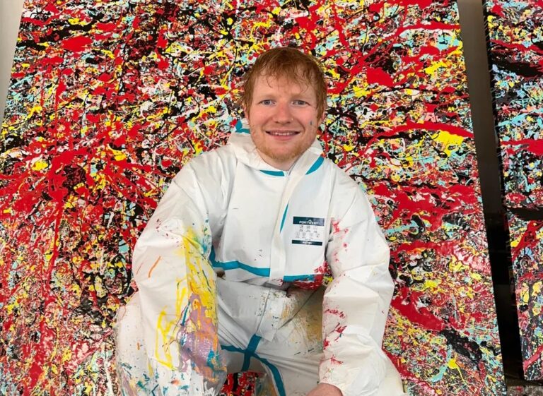 Les "Pollock" d'Ed Sheeran à 1200€: Osez l'art!