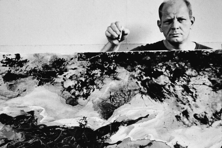 Chef-d'œuvre de Pollock : le Bleu de Manganèse retrouvé !