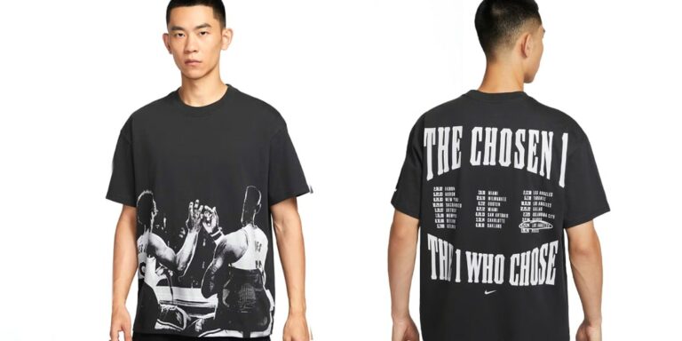 Découvrez les T-shirts Graphiques des Nike LeBron 23