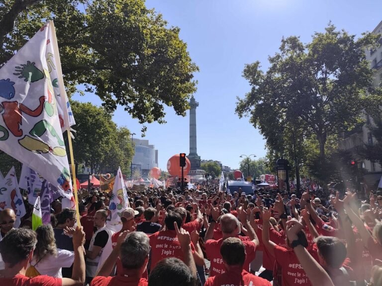 Manifestation à Paris : afflux massif le 18 septembre