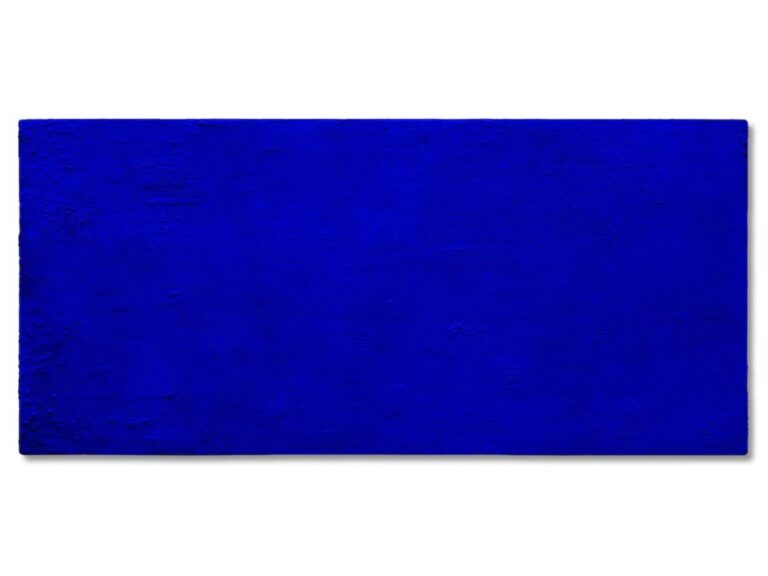Tableau Yves Klein de 14 pieds à 29 M€ chez Christie's