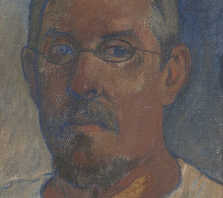 Autoportrait de Gauguin Authentifié : Musée Suisse