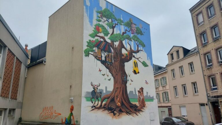 Découvrez la fresque qui transforme Saint-Vincent !