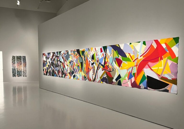 Exposition Samia Halaby : Renaissance Partielle au Qatar