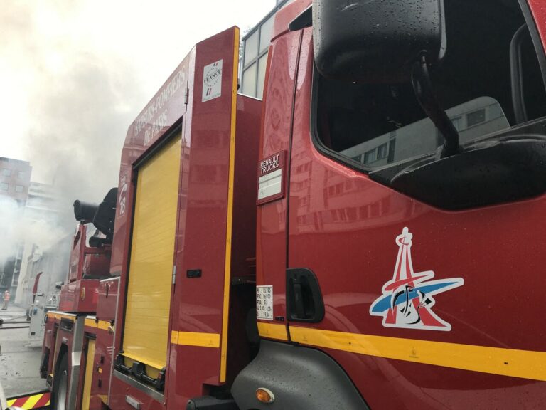 Incendie à l'usine Panzani : employés évacués !