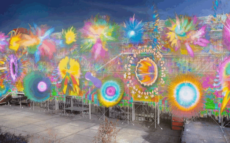 Le Centre Pompidou ferme : festivités et feu d'artifice !