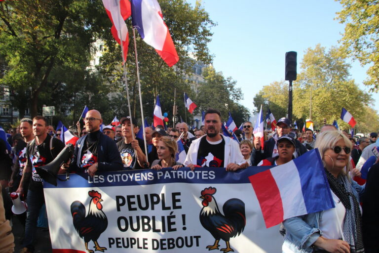 Manifestation à Paris : la droite radicale se mobilise