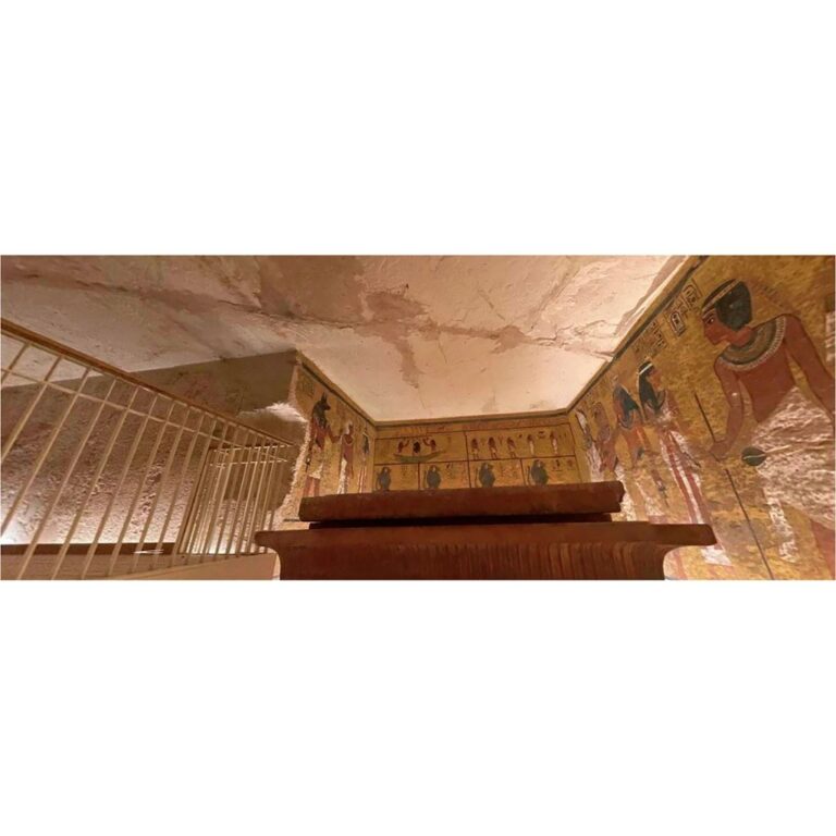 Risque d'effondrement pour le tombeau de Toutankhamon !