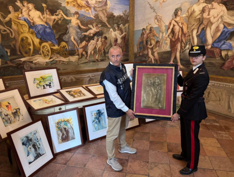 Saisie de 21 faux Dalí présumés à Parme : scandale!