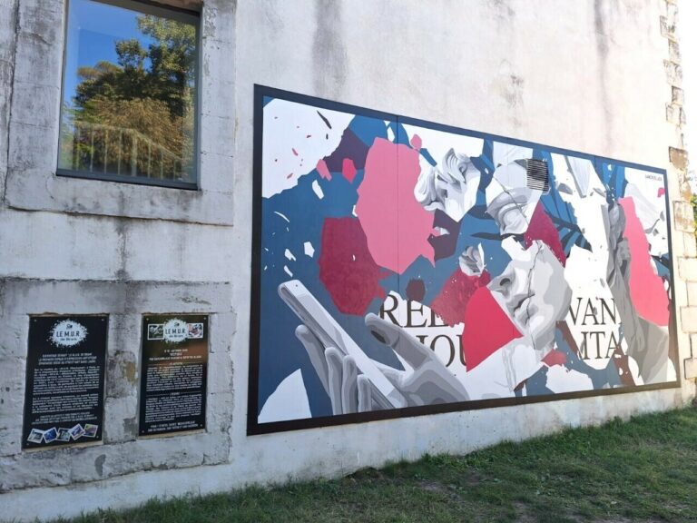 Une façade qui change : l'art urbain à Bram !