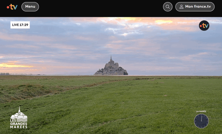 Vivez les grandes marées en direct depuis le Mont-Saint-Michel !