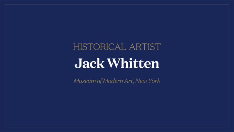 ARTnews 2025: Jack Whitten, Artiste Historique