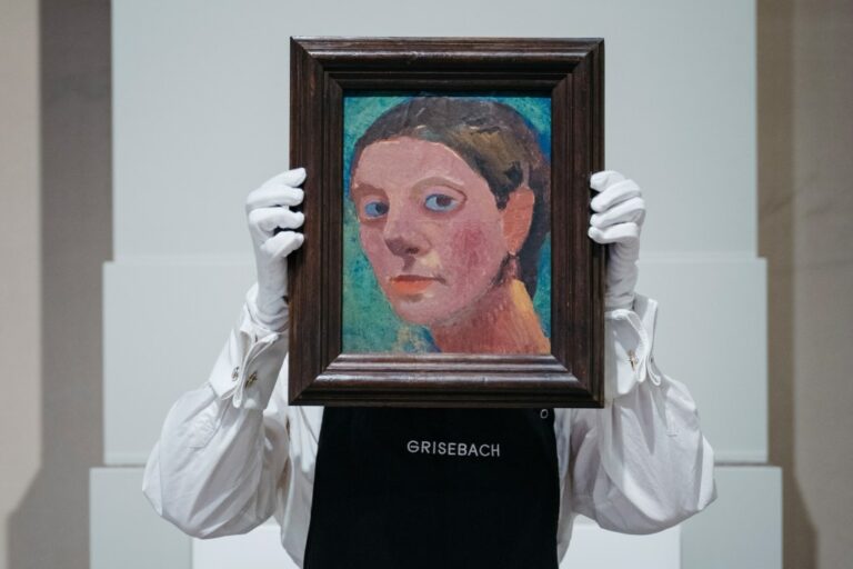 Autoportrait de Modersohn-Becker: record explosé !