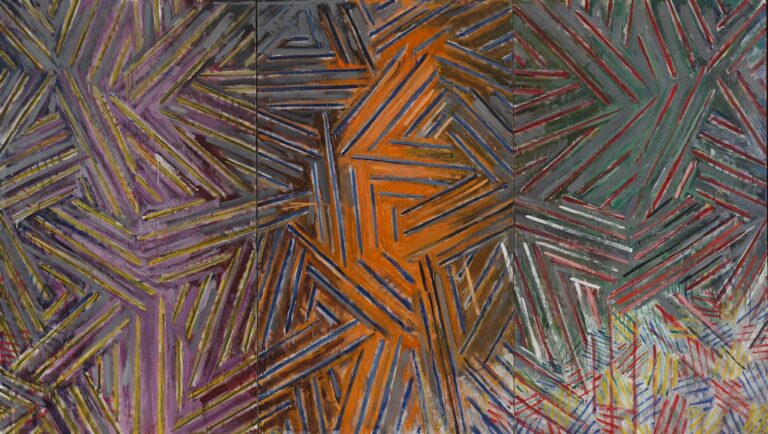 Expo New York : Les Crosshatch de Jasper Johns !