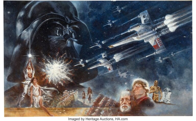 Record Battu : Peinture 'Star Wars' Vendue 3,9 M$