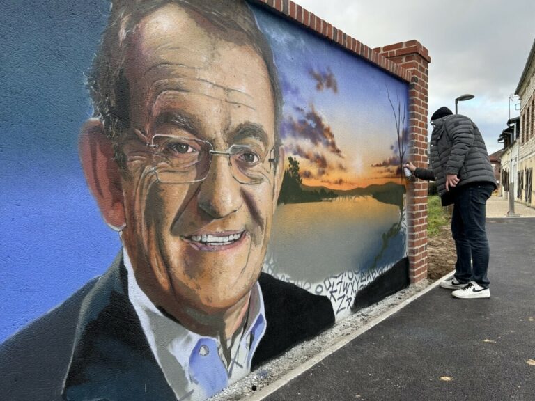 Nouvelle fresque hommage à J-P Pernaut : à voir !