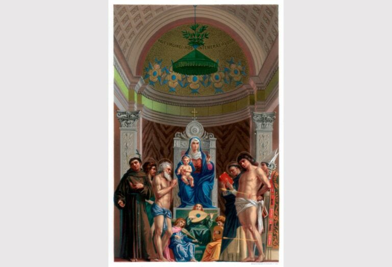 Admirez la Restauration de l'Autel Bellini à Venise