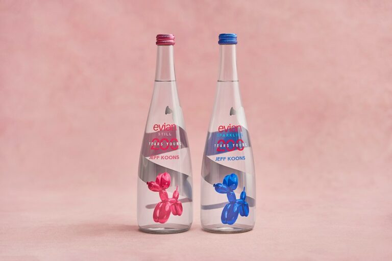 Jeff Koons: Deux Bouteilles Evian pour 200 Ans!