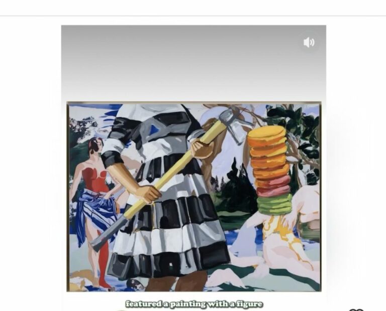 Tableau de David Salle Retiré : Polémique IA