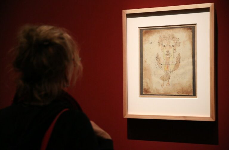 Un Klee de Walter Benjamin bloqué par la guerre