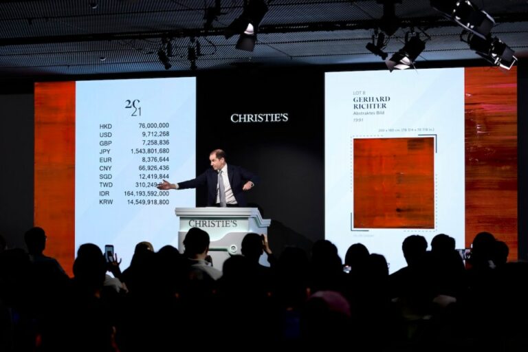 Ventes d'Art à Hong Kong : +18% en 2025, Total 164,9 M$