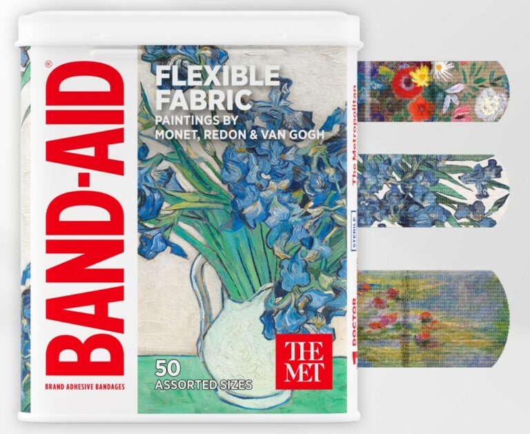 Le Met et Band-Aid: Pansements Artistes!