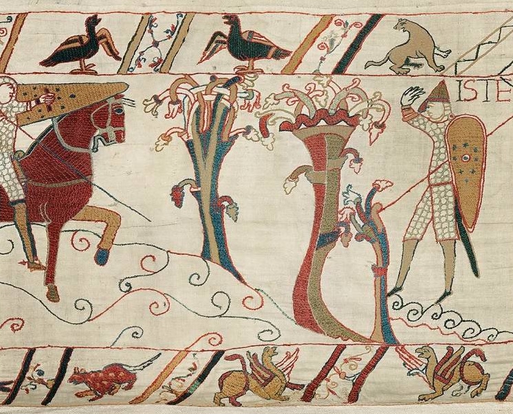 Plongez dans le paysage de la Tapisserie de Bayeux