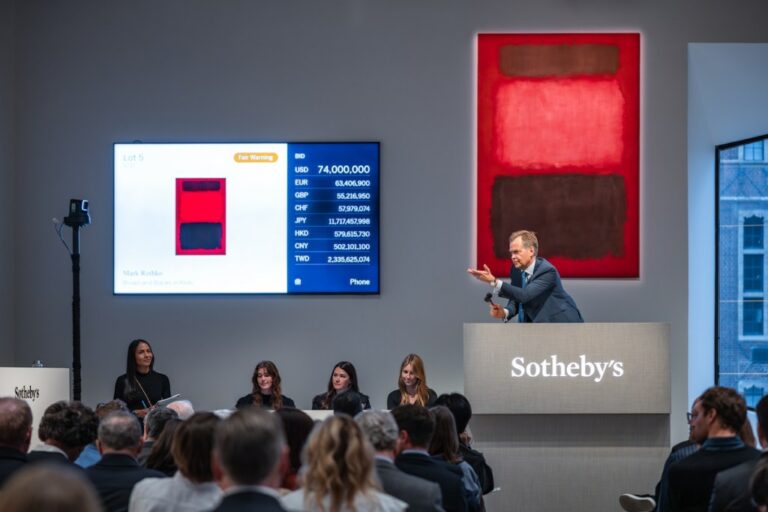 Rothko de la Succession Mnuchin vendu 85,8 M$ !