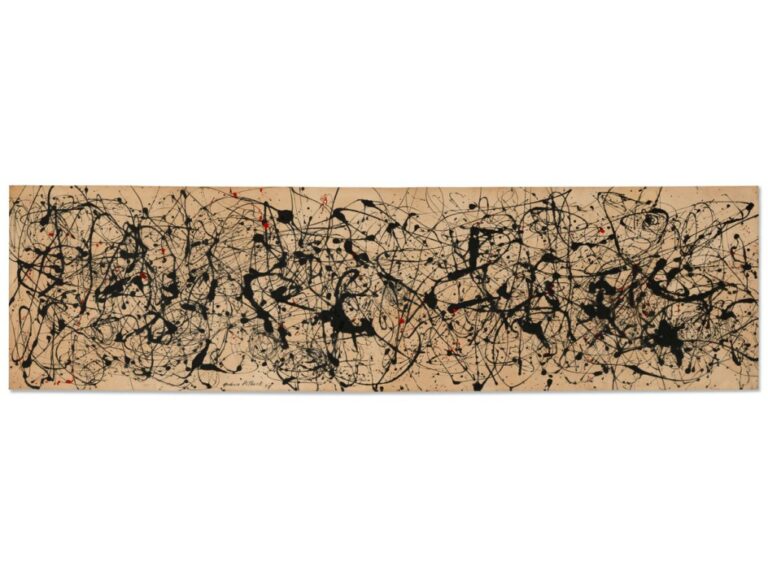 Tableau de Pollock vendu pour un record de 181,2 M$