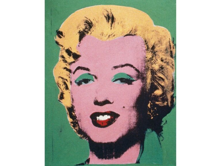 Hommage d'Andy Warhol à Marilyn Monroe