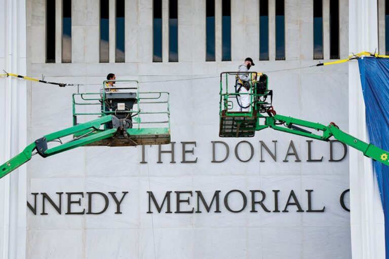 Le Kennedy Center crée un fonds au nom de Trump