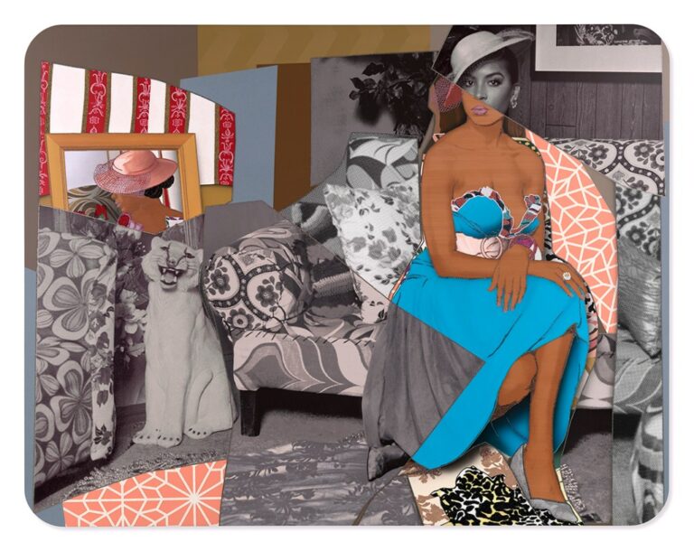 Mickalene Thomas Brille chez Jack Shainman!