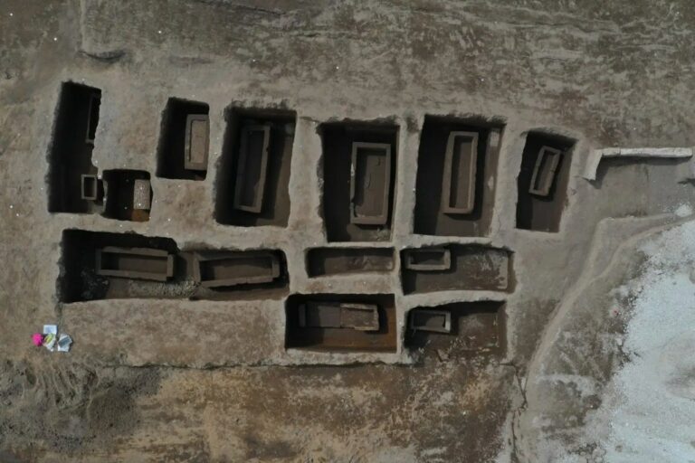 Découverte: Nécropole antique sous usine de pâtes