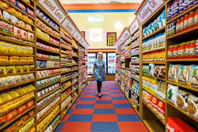 Lucy Sparrow: Supermarché Féérique en Feutre