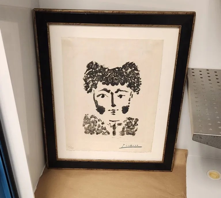 Une gravure de Picasso volée il y a 8 ans retrouvée !