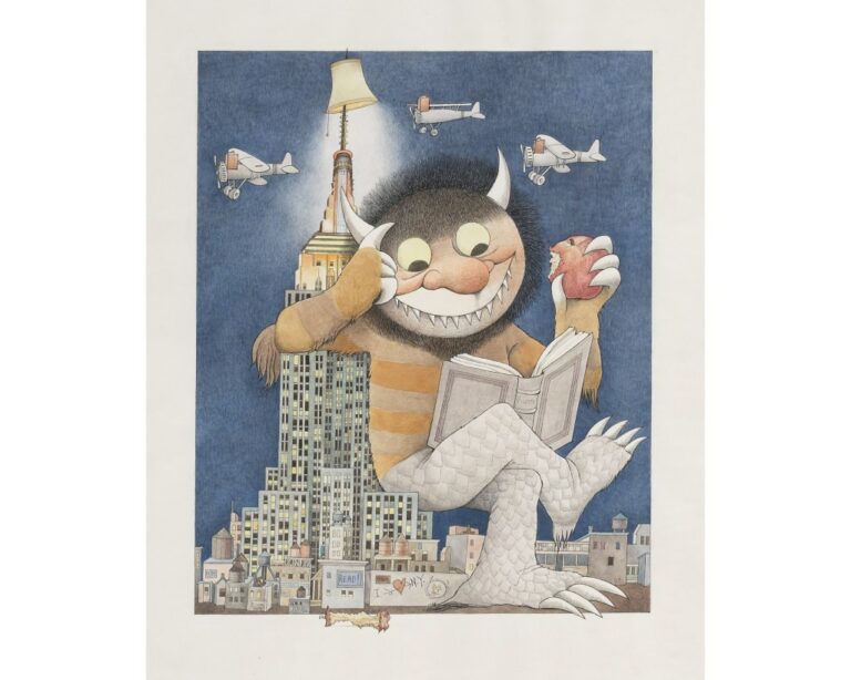 Sotheby’s va mettre aux enchères une œuvre d’art originale de Maurice Sendak