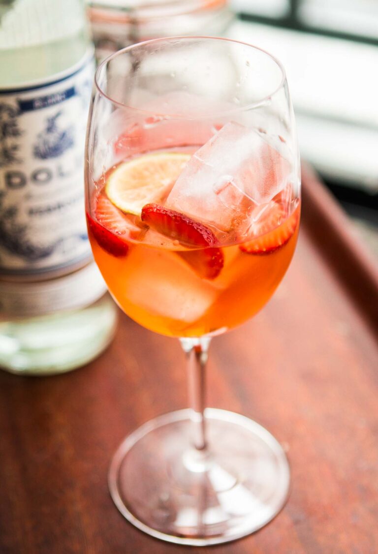 Spritz aux fraises – David Lebovitz Spritz aux fraises