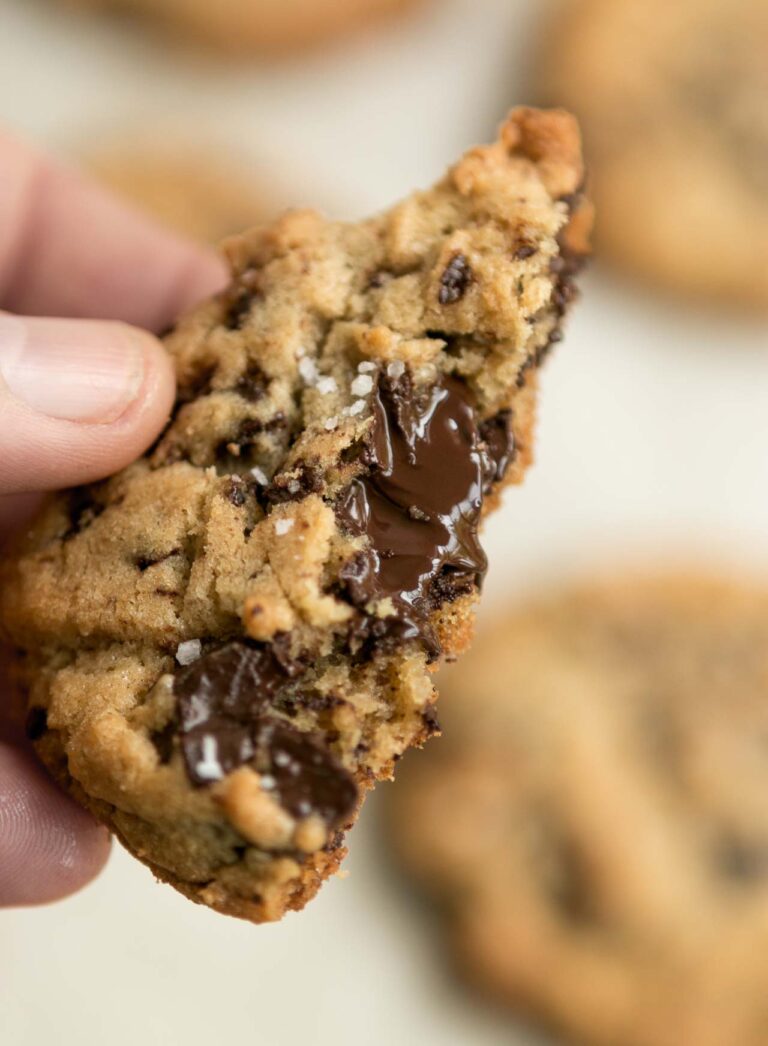 Biscuits Tahini au chocolat salé