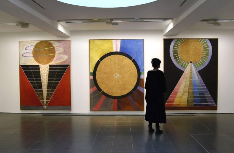 Descendant d'Hilma af Klint: Peintures en Temple Privé