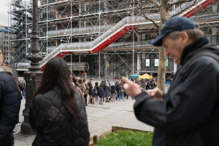 Fermeture du Centre Pompidou : Adieux émouvants