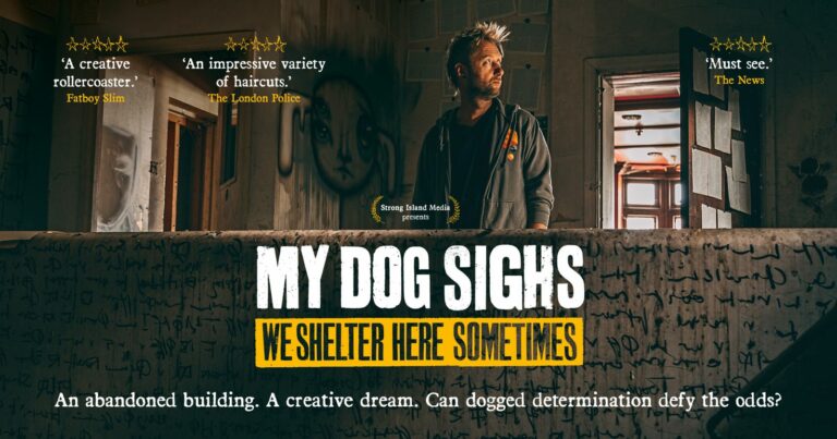 “Nous protégeons parfois ici” – un documentaire révolutionnaire sur l’artiste de rue britannique que mon chien soupire en mars 2025, mars 2025
