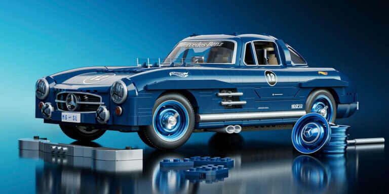 Découvrez le Mercedes-Benz 300 SL de Mattel !