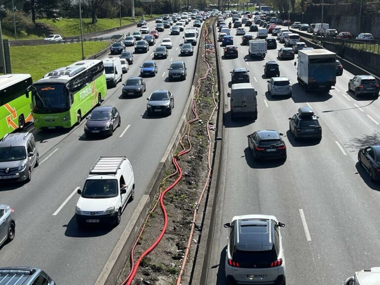 Embouteillages monstres en Île-de-France avant le week-end