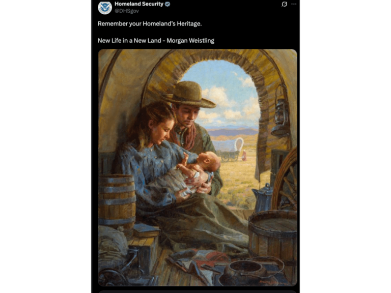 Peintre Accuse DHS de Vol et Retitrage de Son Œuvre