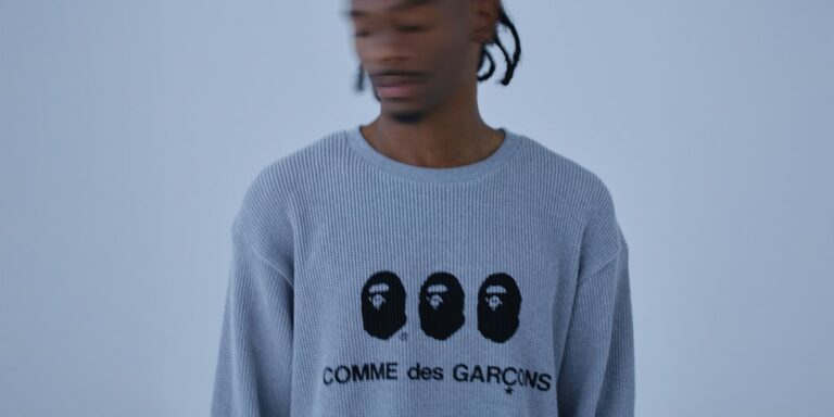 Nouvelle collab BAPE x COMME des GARÇONS à Osaka!