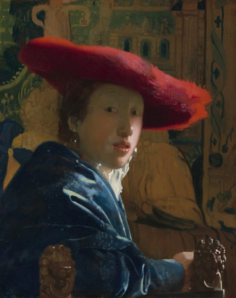 Un Portrait Caché Révélé Sous une Œuvre de Vermeer!
