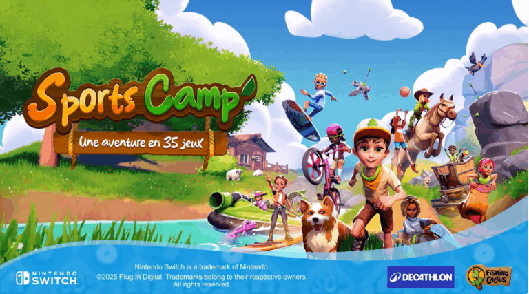 Décathlon lance "Sports Camp", un jeu vidéo inédit !